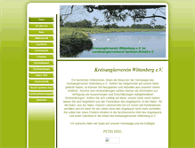 Tablet Screenshot of kreisanglerverein-wittenberg.de
